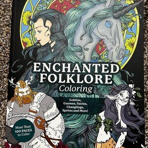 Enchanted Folklore Coloring Book